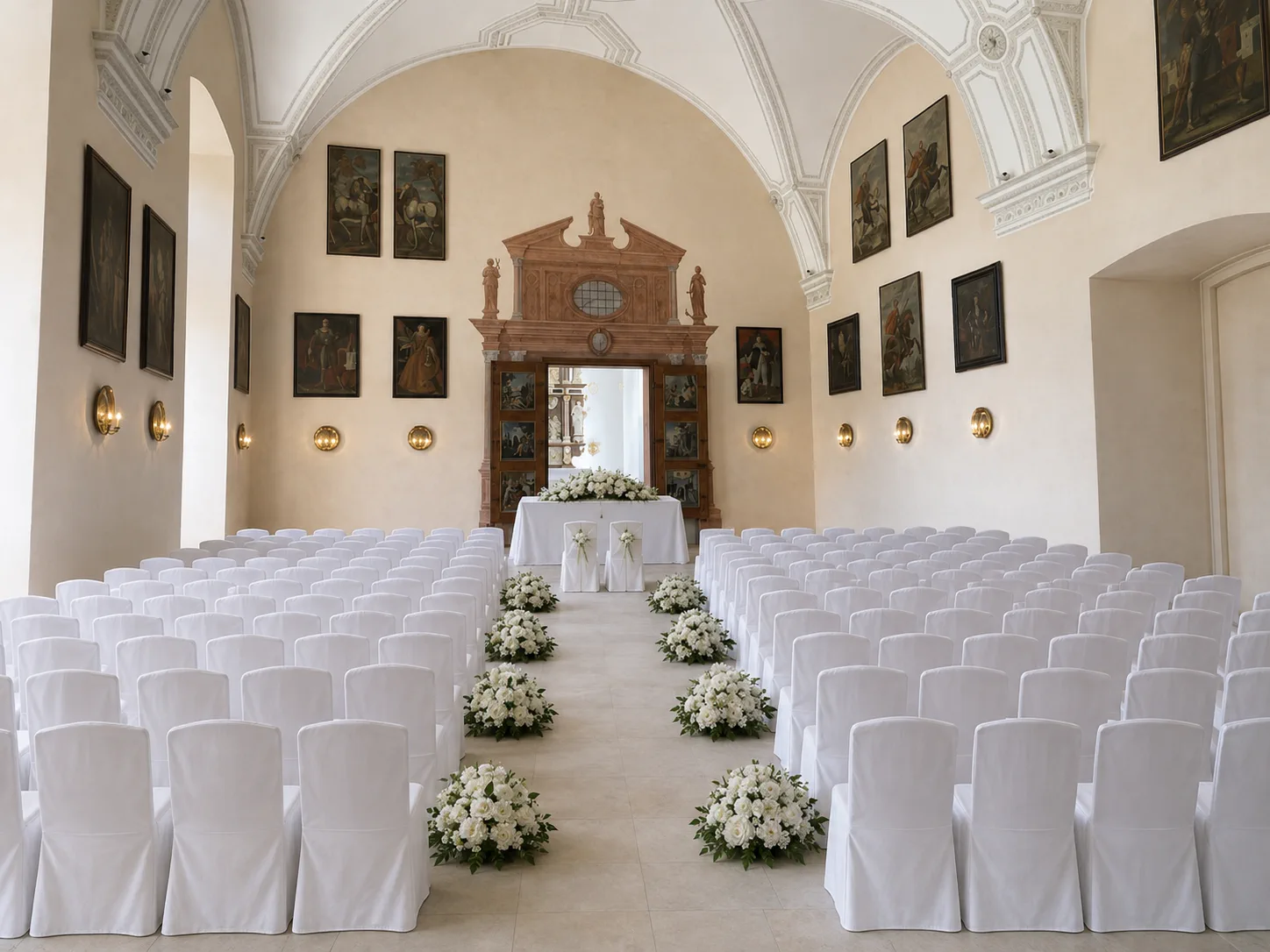 Trauung im Festsaal